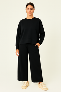 THE SILKY SOFT SET-BLACK
