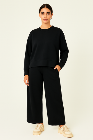 THE SILKY SOFT SET-BLACK