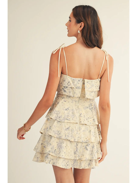 Blushing Ivory Bloom Dress