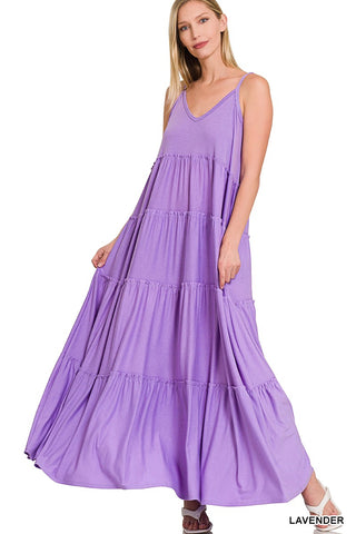 THE BEACH DRESS- LAVENDER