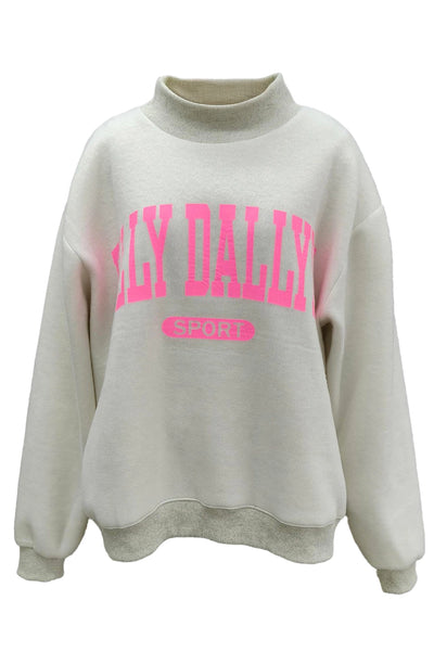 DILLY DALLY SPORT REVERSIBLE MOCKNECK