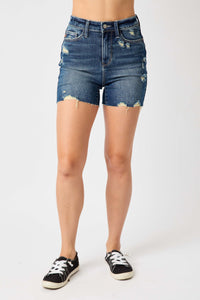 HW Mild Destroy Cut Offs Mid Length Shorts