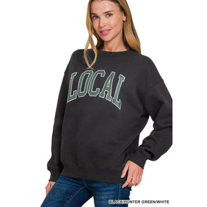 LOCAL SWEATSHIRT-BLACK