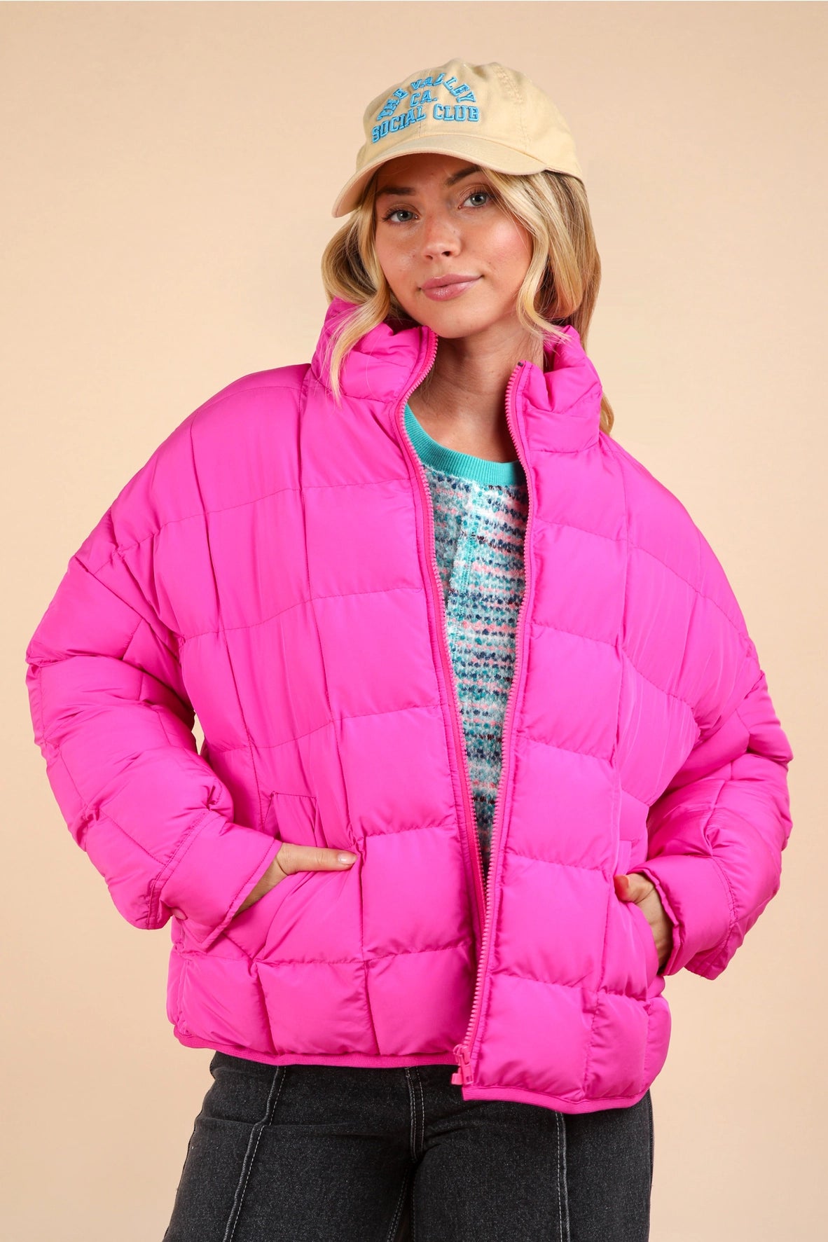 PINK PUFFER JACKET