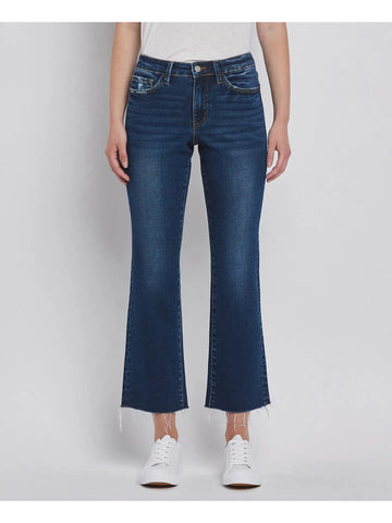 High Rise Mini Bootcut Jeans
