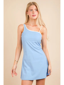 THE WEEKEND TENNIS DRESS-SKY