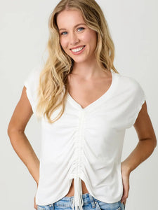 THE TUESDAY TOP - white