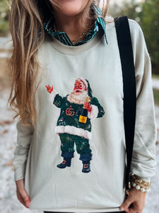 THE BOUJEE SANTA SWEATSHIRT