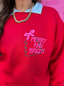 MERRY & BRIGHT PUFF PULL OVER