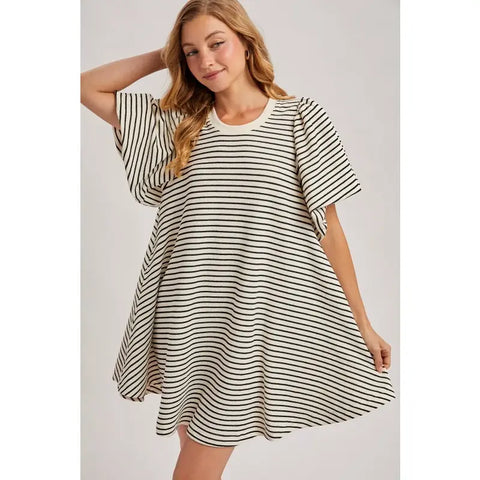 THE STRIPPED DRESS