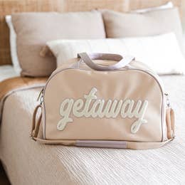Duffle Bag Weekender-Getaway(Light Tan)