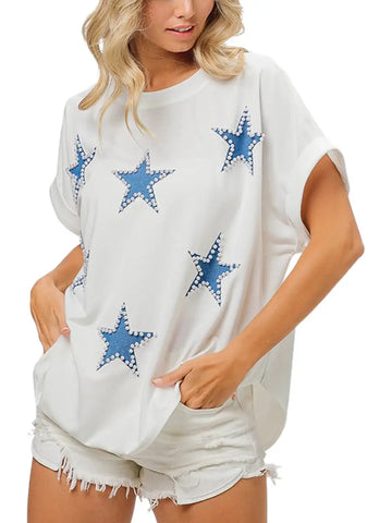 STAR STUDDED TOP