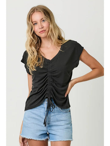 THE TUESDAY TOP - black
