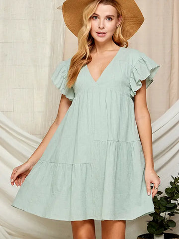 SAGE ALL DAY DRESS