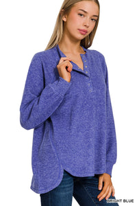 THE SHELIA TOP-BLUE