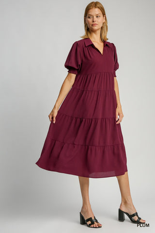 THE TIERED MAXI- PLUM