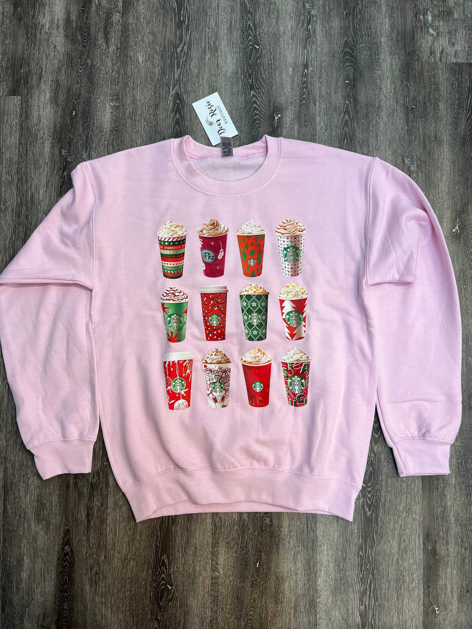 Starbucks Holiday Drink Sweatshirt