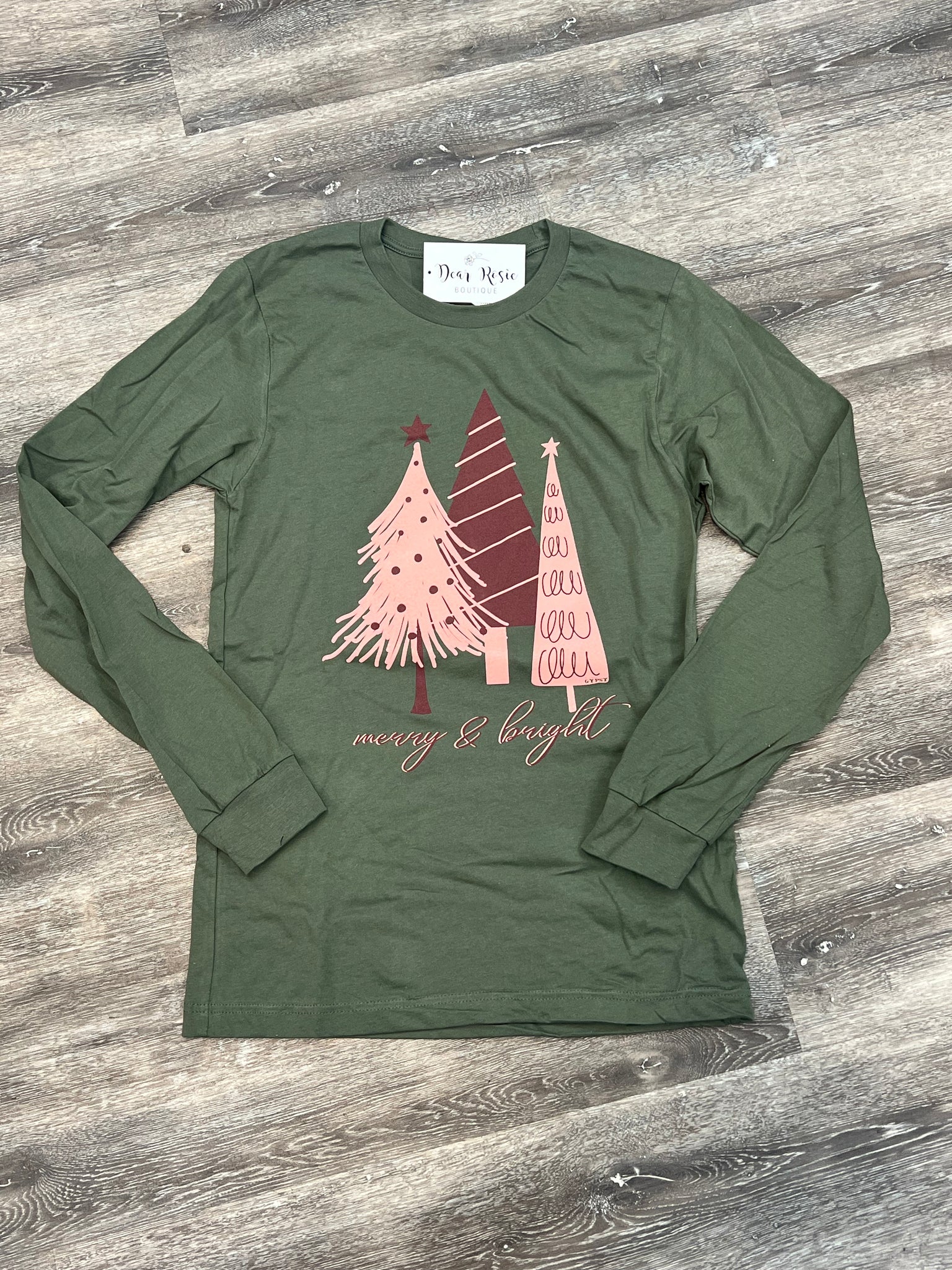 MERRY AND BRIGHT LONG SLEEVE