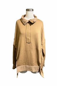 THE FREE SPIRIT PULL OVER-COGNAC