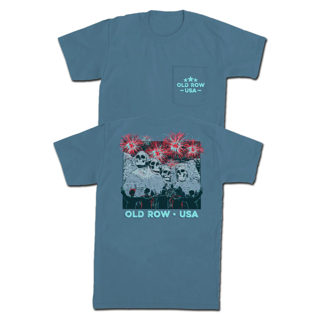 Party At Rushmore Pocket Tee