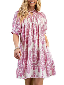 Puff Sleeve Dress