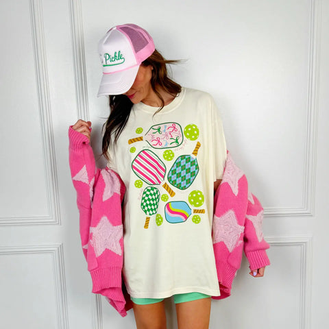 Pickleball Collage Tee