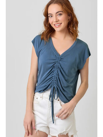 THE TUESDAY TOP - navy