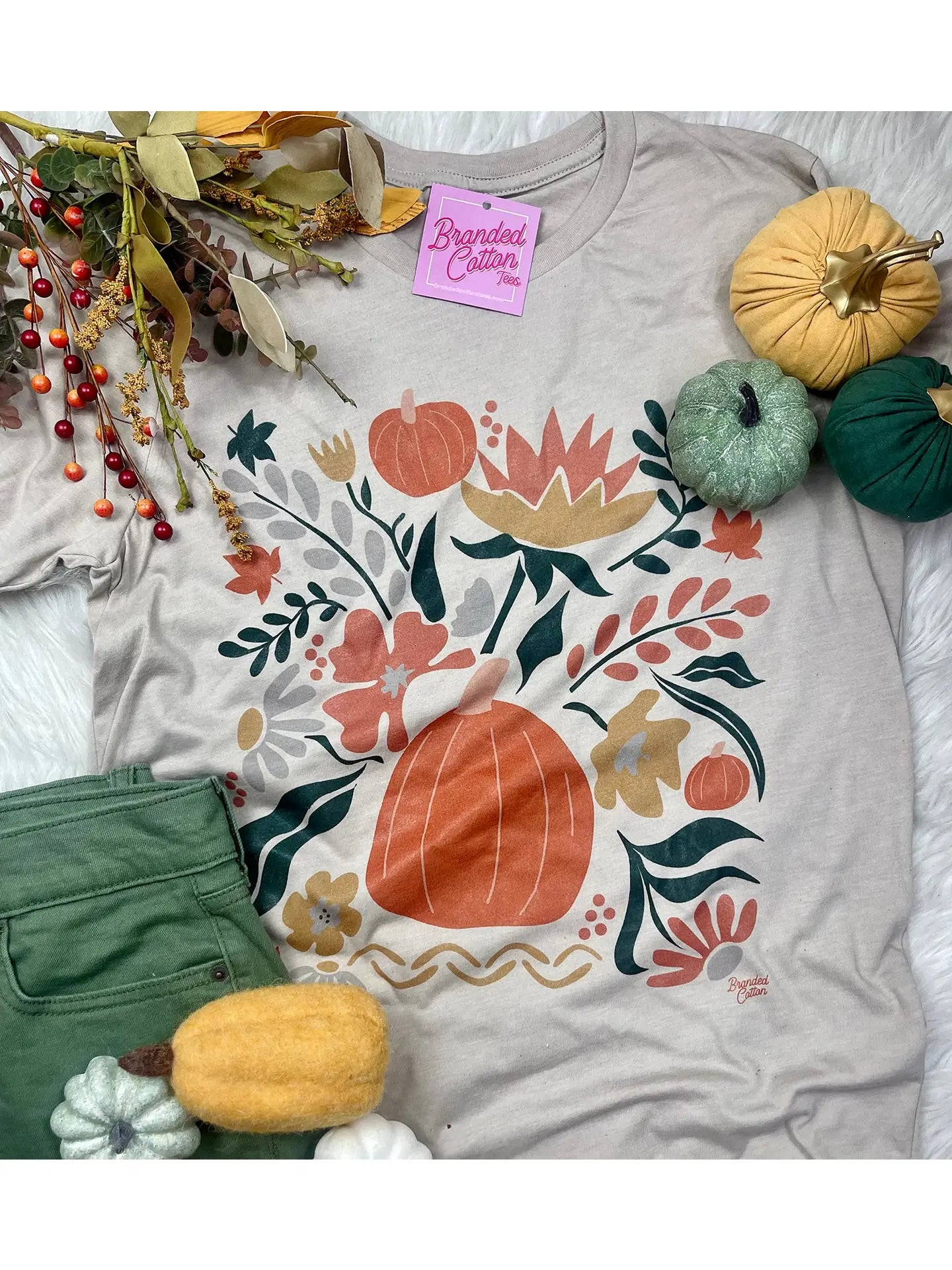 Blooming Pumpkin Tee