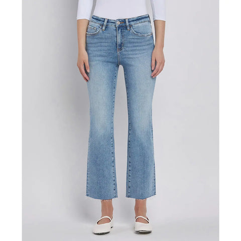 High Rise Kick Flare Jeans