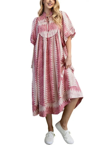 THE ASHLEY DRESS-ROSE
