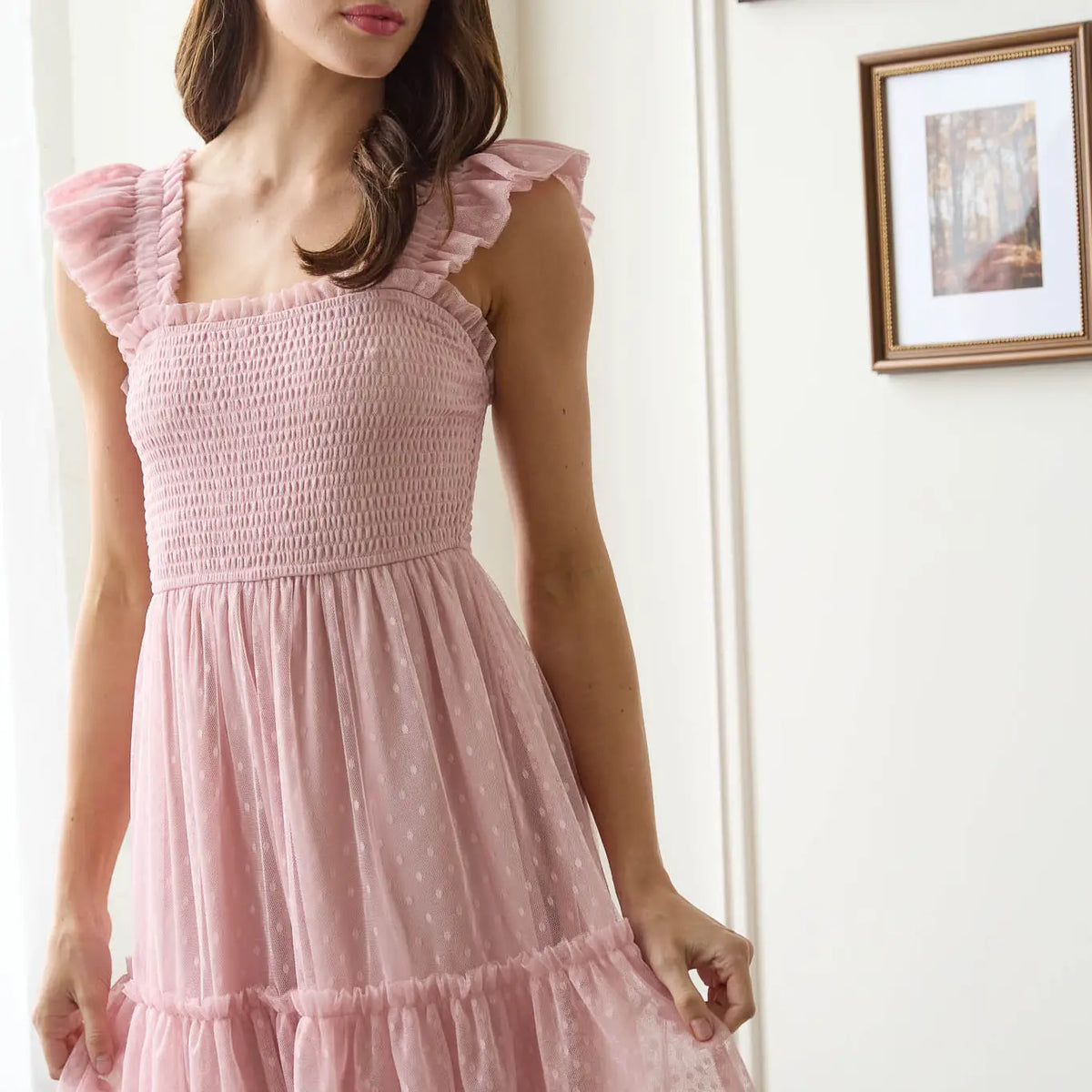 THE AVA DRESS-PINK – Dear Rosie Boutique