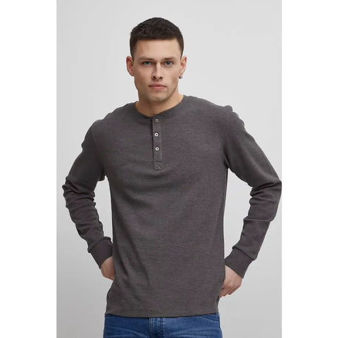 Blend® Bh Noble Henley-GRAY