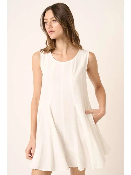 White Wide Leg Romper