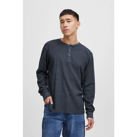 Blend® Bh Noble Henley-BLUE