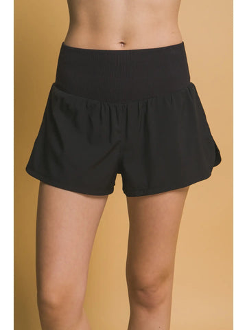 THE ACTIVE SHORTS-BLACK
