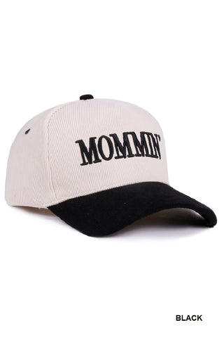 Mommin’ Two Tone Corduroy HAT