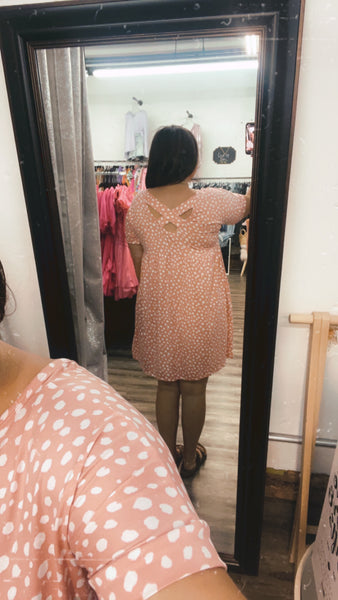 The Dotted Criss Cross Dress