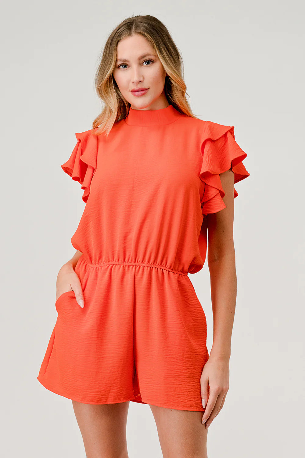 TARA ROMPER ORANGE