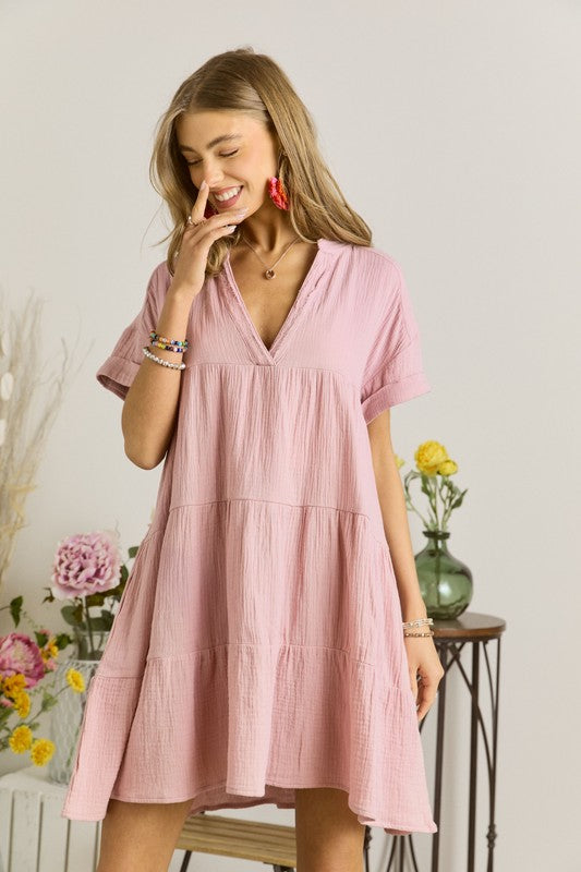 THE FRIDAY DRESS- PINK