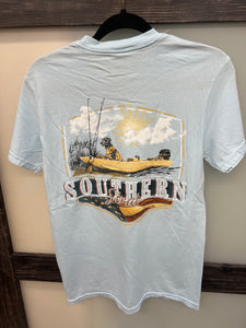 Chambray T-shirts w/ Jon Boat