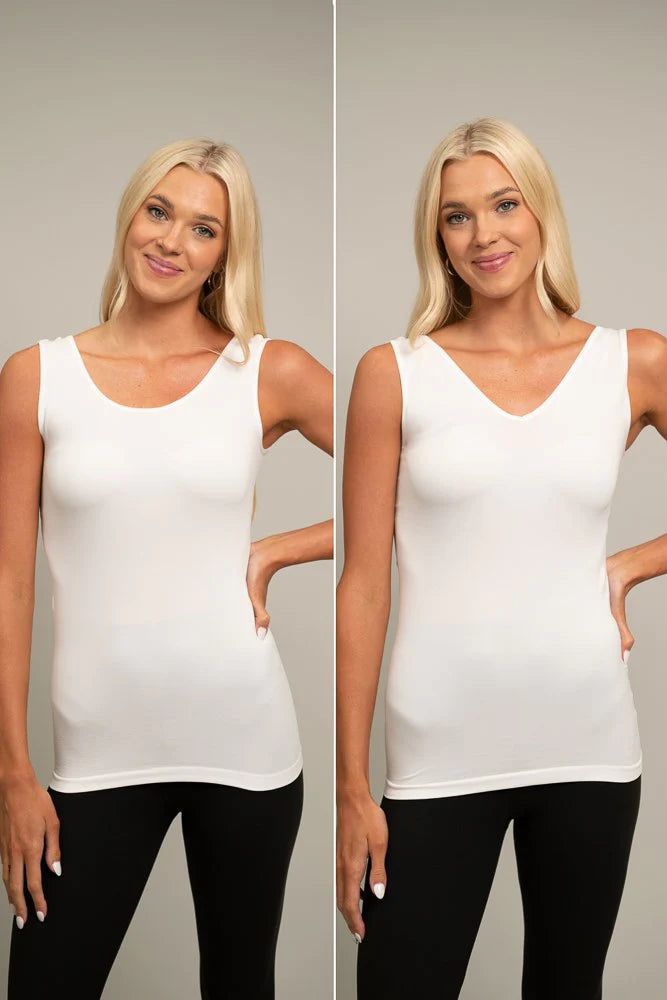 Seamless Interchangeable Tank- WHITE